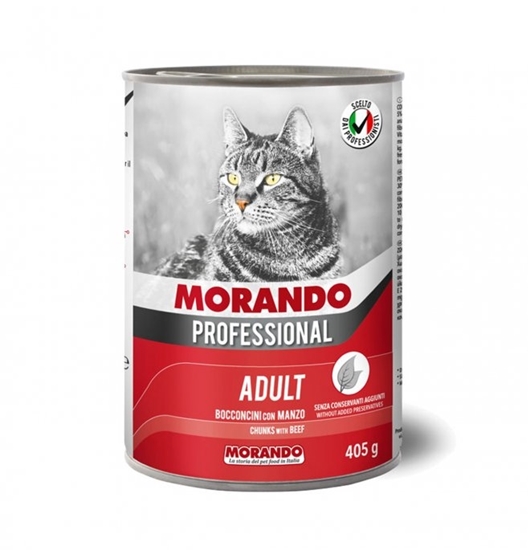 Immagine di MORANDO PROFESSIONAL GATTO ADULT BOCC. 405GR MANZO