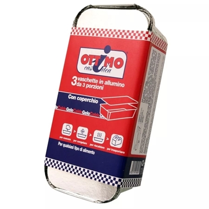 Immagine di OTTIMO VASCH. ALLUMINIO 3PORZ 3PZ C/COP