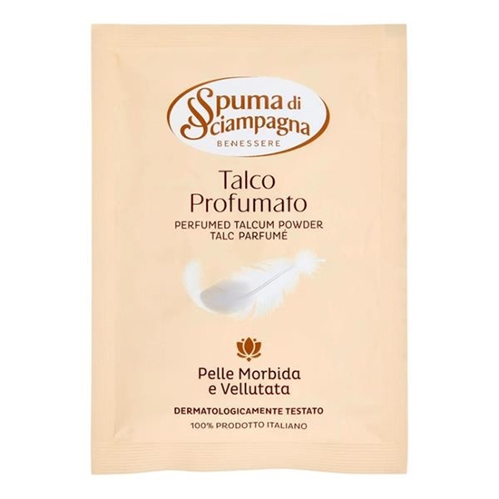 Immagine di SPUMA DI SCIAMPAGNA BUSTA 75GR TALCO PROFUMATO