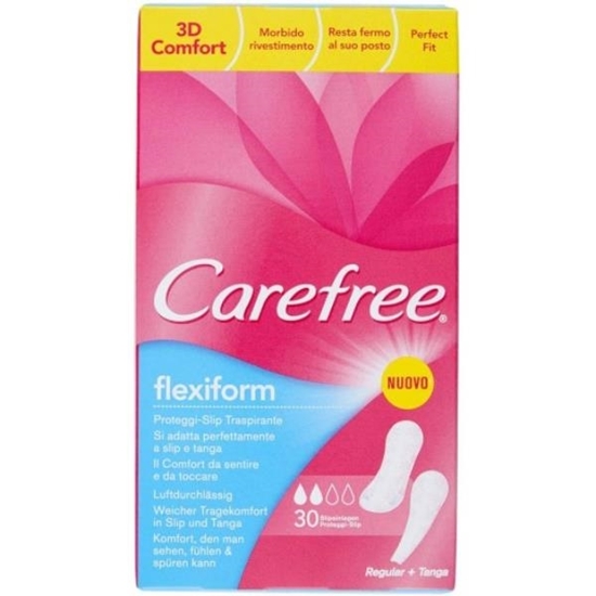 Immagine di CAREFREE SALVASLIP 30PZ FLEXIFORM COTTON FEEL