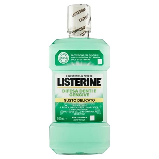 Immagine di LISTERINE COLL. 500ML DIFESA DENTI E GENGIVE DELICATO