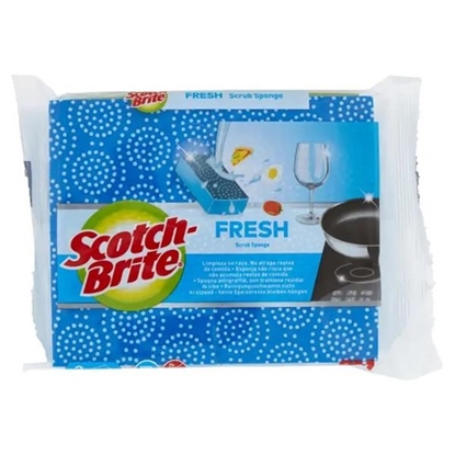 Immagine di SCOTCH BRITE SPUGNA ABRASIVA FRESH SALVADITA 2PZ