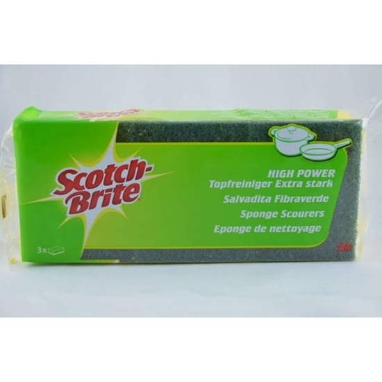 Immagine di SCOTCH BRITE SPUGNA ABRASIVA SALVADITA CLASSIC 3PZ