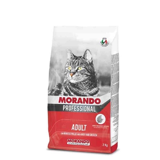 Immagine di MORANDO PROFESSIONAL GATTO ADULT CROCC. 2KG MANZO/POLLO