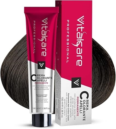 Immagine di VITALCARE CREMA COLORANTE TUBETTO 100ML 5 CASTANO CHIARO