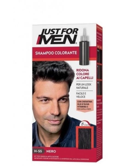 Immagine di JUST FOR MEN SH. COLORANTE 66ML H55 NERO