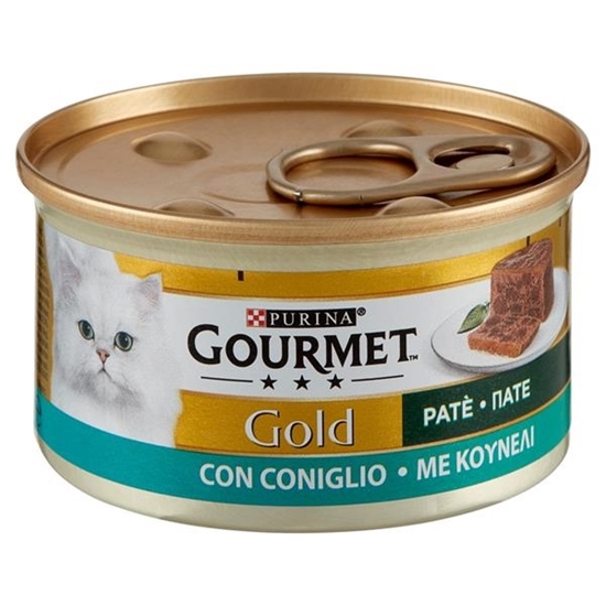 Immagine di GOURMET GATTO GOLD PATE' 85GR CONIGLIO