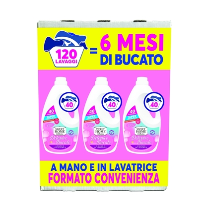 Immagine di SWEET HOME LAV. LIQ. 40LAV 2LT GOCCE DI SETA (TRIPACK)