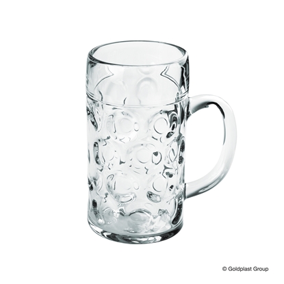 Immagine di GOLDPLAST BOCCALE BIRRA 1300CC 1PZ TRASP. RIUTILIZZABILE