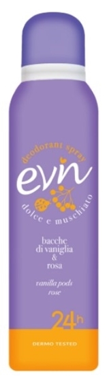 Immagine di EVIN DEO SPRAY 150ML DONNA BACCHE DI VANIGLIA E ROSA