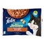 Immagine di FELIX GATTO GHIOTTONERIE IN GELATINA JELLIES 4x85GR ANATRA E AGNELLO