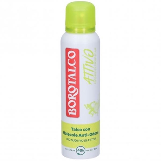 Immagine di BOROTALCO DEO SPRAY 150ML ACTIVE GIALLO