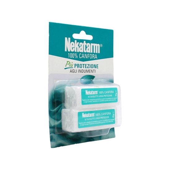 Immagine di NEKATARM ANTITARME 100% CANFORA TAVOLETTE 20PZ 50GR