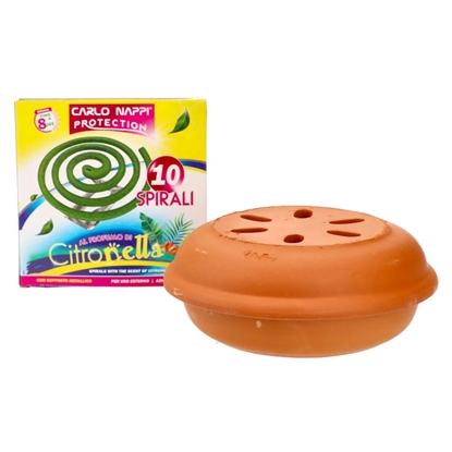 Immagine di CARLO NAPPI PROTECTION SPIRALI CITRONELLA 10PZ