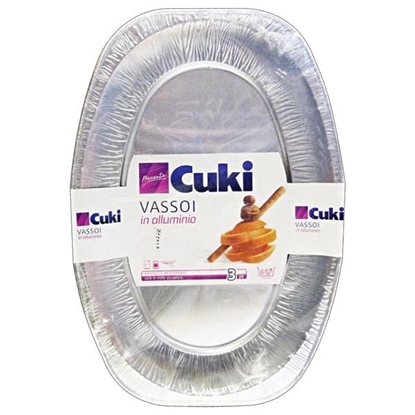 Immagine di CUKI VASSOIO OVALE 6PORZ 3PZ V35