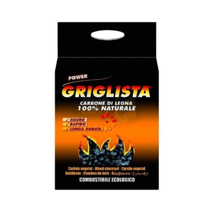 Immagine di GRIGLISTA CARBONE DI LEGNA 2KG 100% NATURALE