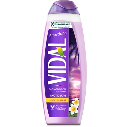 Immagine di VIDAL BAGNO 500ML FIORI TIARE' EXOTIC LOVE NEW BIO