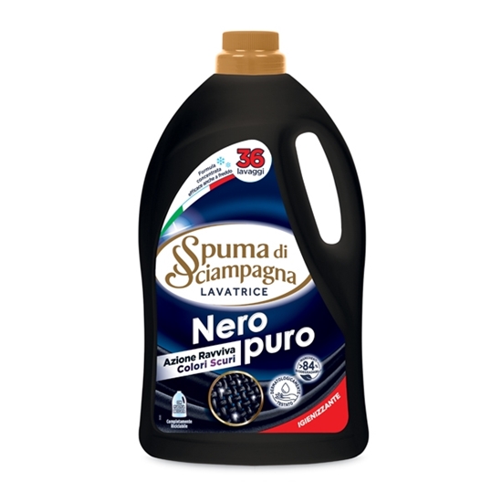 Immagine di SPUMA DI SCIAMPAGNA LAV. LIQ. 36LAV 1,620LT NERO PURO
