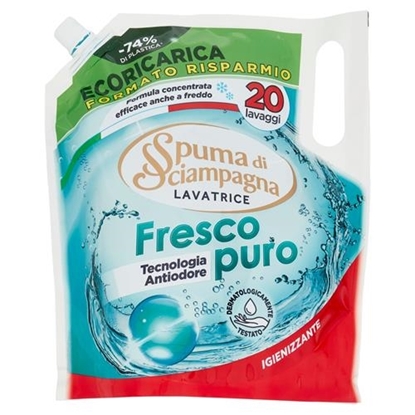 Immagine di SPUMA DI SCIAMPAGNA LAV. LIQ. RIC. 20LAV 1LT FRESCO PURO