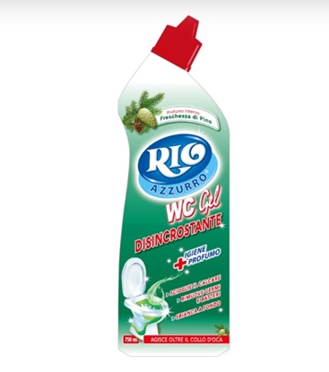 Immagine di RIO AZZURRO WC GEL 750ML DISINCROSTANTE PINO