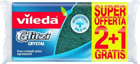 Immagine di VILEDA GLITZI SPUGNA CRYSTAL 2+1 PZ