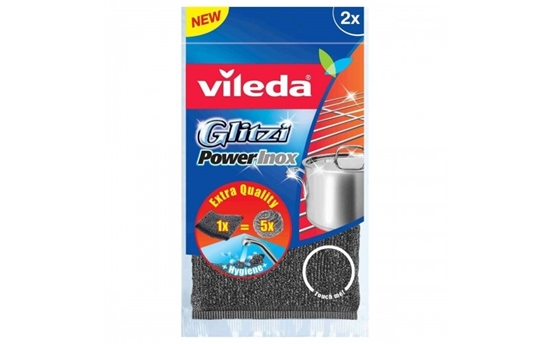 Immagine di VILEDA GLITZI SPUGNA POWER INOX*2