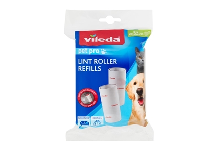 Immagine di VILEDA PET PRO SPAZZ. ADESIVA RICAMBI 2 ROT. X 29 FOGLI