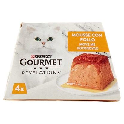 Immagine di GOURMET GATTO REVELATIONS MOUSSE 4x57GR POLLO