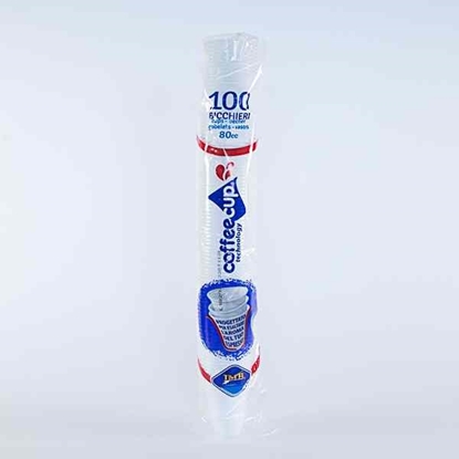 Immagine di IMB BICCH. 80CC 100PZ 1.4gr BIANCO CAFFE'