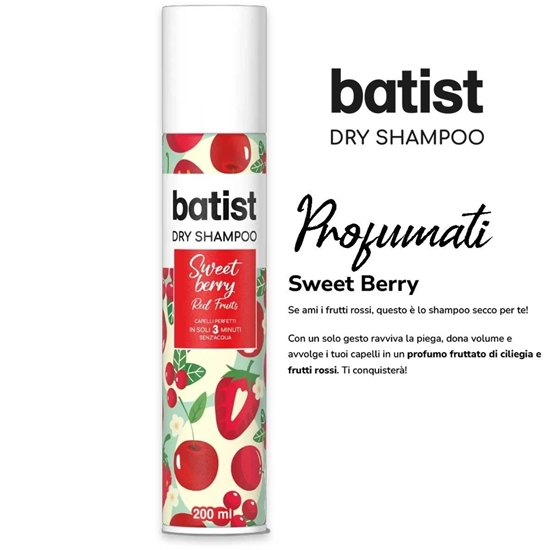 Immagine di BATIST DRY SH. A SECCO 200ML SWEET BERRY