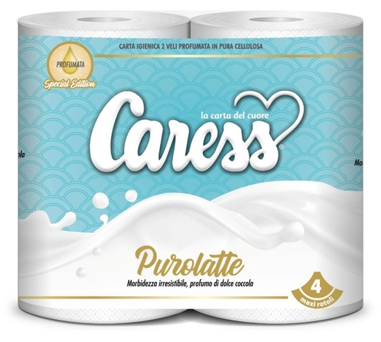 Immagine di CARESS C. IGIENICA 4ROT. 2V 450GR PUROLATTE