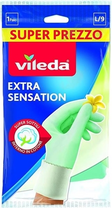 Immagine di VILEDA GUANTI EXTRA SENSATION MIS. L