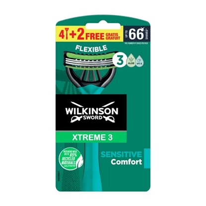 Immagine di WILKINSON SWORD XTREME3 U/G 4+2PZ RASOI TRILAMA SENSITIVE