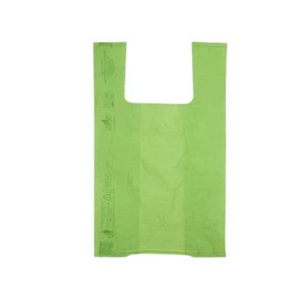 Immagine di ECOBAG SHOPPERS GENERICI VERDI 34+20X65 4KG