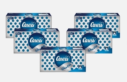 Immagine di CARESS TOV. GRAN POIS 33X33 2V 70PZ BLU
