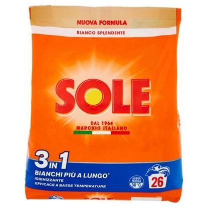 Immagine di SOLE BUCATO IN POLVERE 26MIS 3IN1 1.3KG
