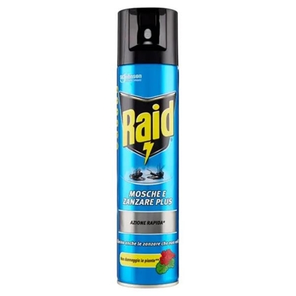 Immagine di RAID INSETTICIDA SPRAY 400ML PLUS MOSCHE E ZANZARE