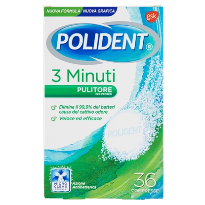 Immagine di POLIDENT COMPRESSE 36PZ 3 MINUTI VELOCE EFFICACE