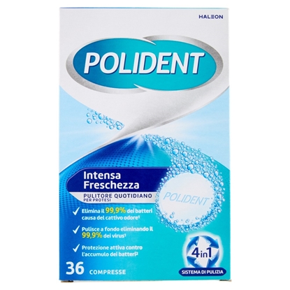 Immagine di POLIDENT COMPRESSE 36PZ FRESCHEZZA INTENSA