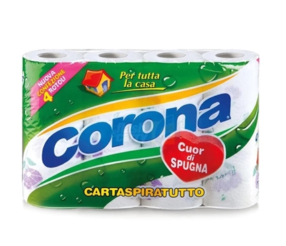 Immagine di CORONA ASCIUGATUTTO CUOR DI SPUGNA 2V 4ROT