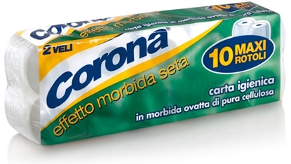 Immagine di CORONA C. IGIENICA 10ROT 2V MORBIDA SETA