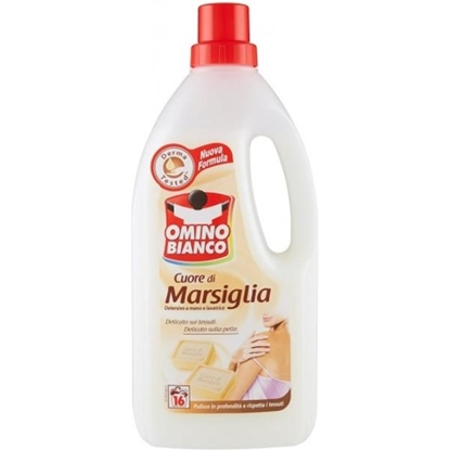 Immagine di OMINO BIANCO LAV. LIQ. CUORE DI MARSIGLIA 1LT 16LAV CLASSICO