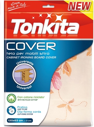 Immagine di TONKITA COVER COPRI MOBILE PER STIRO 120X63CM