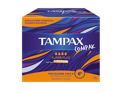 Immagine di TAMPAX ASS. INTERNI COMPAK 16PZ SUPER PLUS