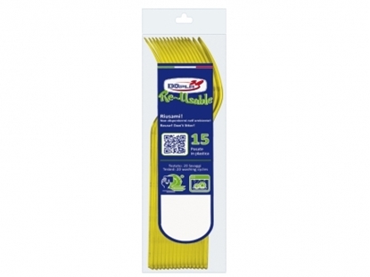Immagine di DOPLA FORCHETTE COMPACT 15PZ GIALLO