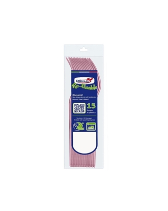 Immagine di DOPLA FORCHETTE COMPACT 15PZ ROSA