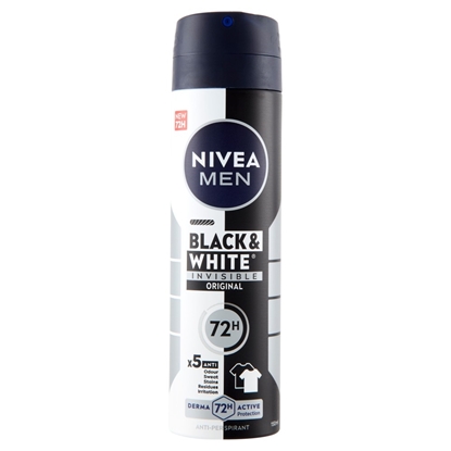 Immagine di NIVEA DEO SPRAY MEN 150ML BLACK & WHITE INVISIBLE