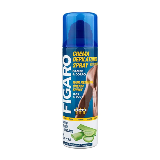 Immagine di FIGARO SPRAY CREMA DEPILATORIA 200ML ALOE VERA