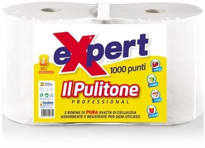 Immagine di CORONA EXPERT IL PULITONE BOBINA 2PZ 1000 PUNTI 2V RESISTENTE 2.5KG
