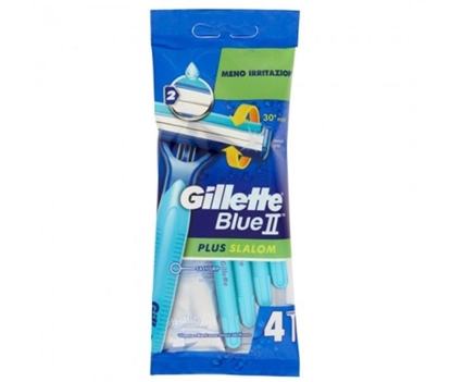 Immagine di GILLETTE BLUE II PLUS SLALOM 4PZ